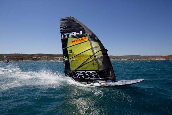 Cuchhi full speed - PWA Pegasus Airlines World Cup 2012 ©  John Carter / PWA http://www.pwaworldtour.com